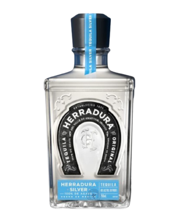 Tequila Herradura Plata es un tequila blanco elaborado 100% con agave azul, reposada 45 días en barricas de roble americano. Le da un color pajizo claro con reflejos dorados.