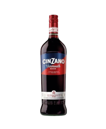 Cinzano Vermouth Rosso es un licor aromatizado italiano, dulce y ligeramente amargo, que se caracteriza por su color rojo intenso y su sabor complejo.