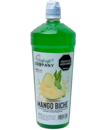 Concentrado Syrup Company Mango Biche es un producto elaborado a base de Mango Biche frescas, ideal para preparar una gran variedad de bebidas y postres.