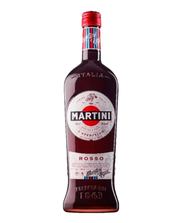 El Martini Rosso es un vermouth dulce italiano, icónico y reconocido mundialmente. Su color rojo intenso y su sabor dulce y ligeramente amargo.