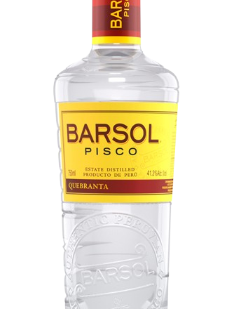 Pisco Barsol Quebranta es un destilado 100% de uva Quebranta del Valle de Ica y se caracteriza por notas cítricas que evoluciona en una terminación larga y seductora.