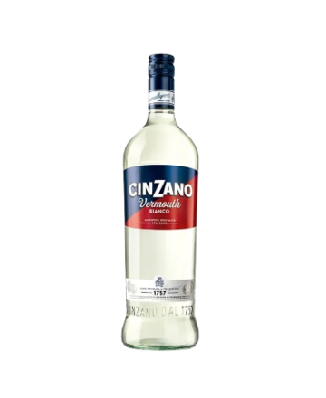 Cinzano Vermouth Bianco es un aperitivo italiano de color amarillo pálido, conocido por su sabor dulce y delicado. Sus aromas notas florales, frutales y especiadas.