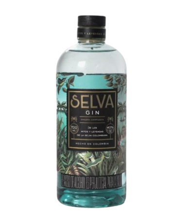 Gin Selva es una ginebra colombiana de estilo London Dry que destaca por su uso de botánicos autóctonos del país. Combina la tradición inglesa de la ginebra con los sabores únicos de la flora colombiana.