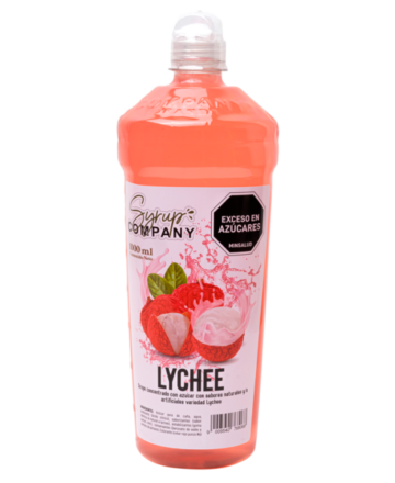 Concentrado Syrup Company Lychee es un producto elaborado a partir de la fruta fresca del lichi, un fruto tropical conocido por su sabor dulce y floral.