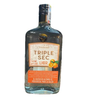 Triple Sec Teichenné es un licor transparente con un intenso aroma y sabor a naranja amarga. Perfecto para darle un toque cítrico a tus cócteles favoritos.