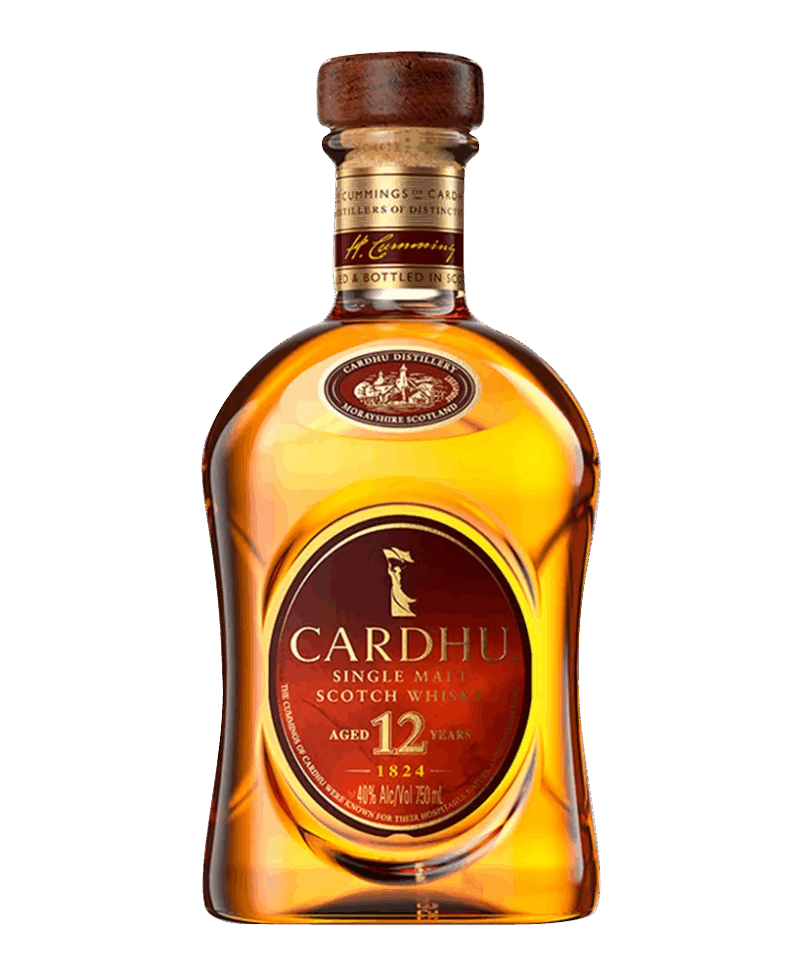 Whisky Cardhu 12 Años es un whisky single malt escocés de Speyside, conocido por su carácter suave, dulce y floral. Ofrece notas de miel, manzana, pera.