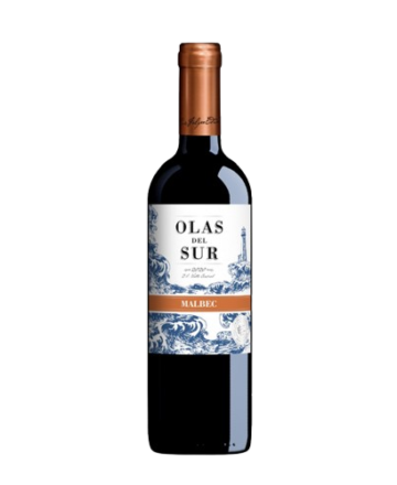 Vino Olas del Sur Malbec es un vino tinto que captura la fuerza y la pasión del océano Pacífico Sur. Elaborado con uvas Malbec, ofrece aromas intensos a ciruelas.