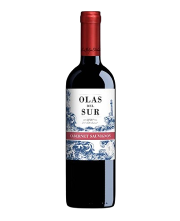 Vino Olas del Sur Cabernet Sauvignon es un vino tinto que destaca por su suavidad y equilibrio. Elaborado principalmente con la uva Cabernet Sauvignon.