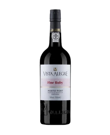 Vino Porto Vista Alegre Fine Ruby es un vino de Oporto clásico y elegante, caracterizado por su color rubí intenso y su sabor afrutado. 