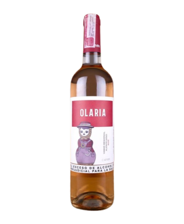 Vino Olaria Rosé es un vino rosado fresco y elegante, originario de Alentejo, Portugal. Elaborado con una mezcla de uvas Aragonez, Touriga Franca y Syrah.