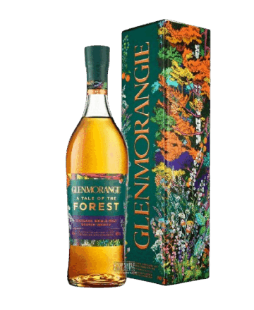 Whisky Glenmorangie Tale Of Forest es un whisky single malt único, elaborado con cebada malteada que se ahumó con botánicos del bosque como el enebro, el abedul y el brezo.