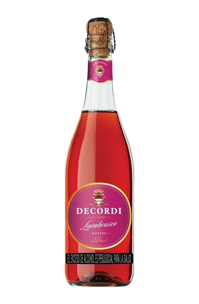 Vino Espumoso Decordi Rosato Botella - 750ml