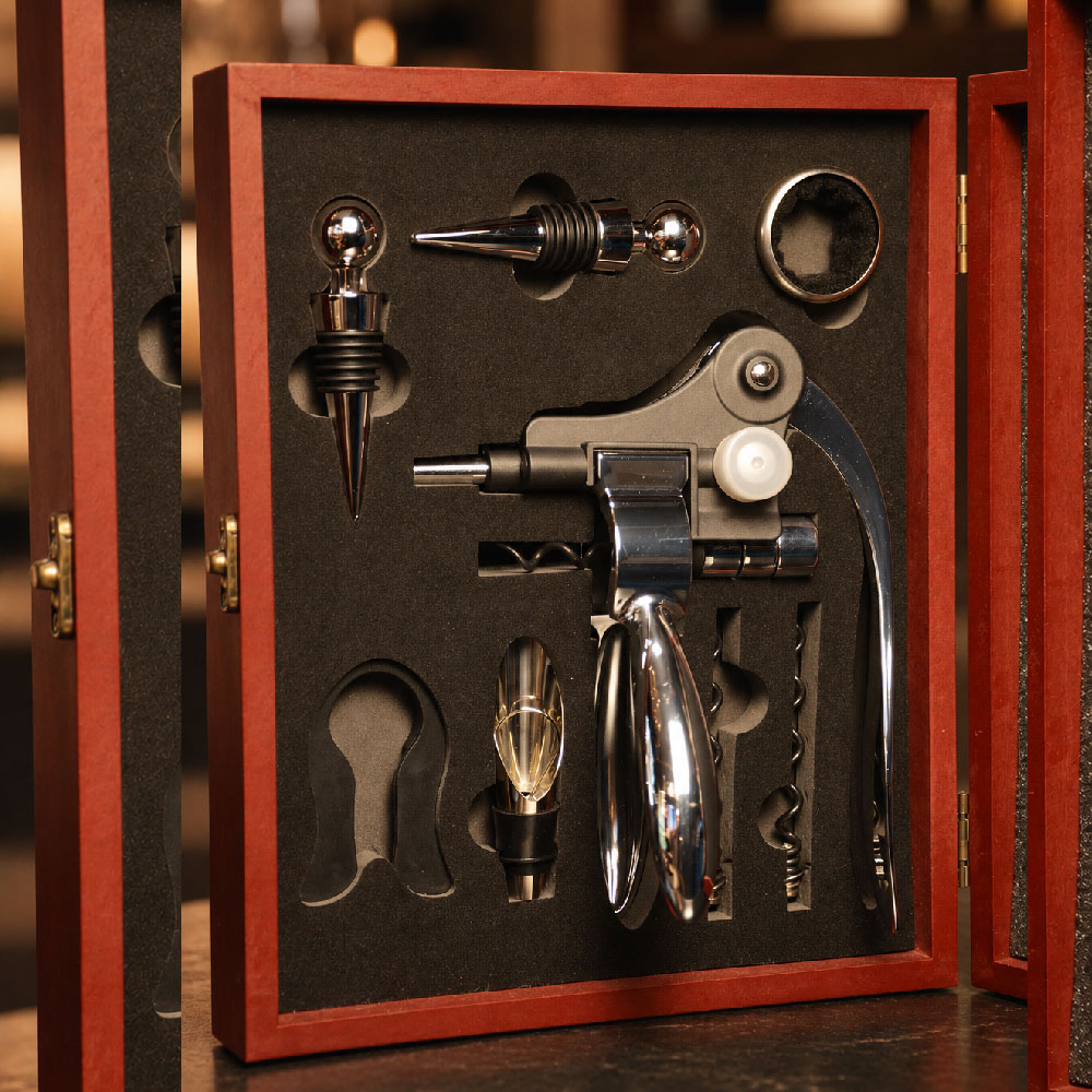 Set de accesorios profesional de vinos